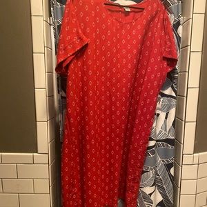 NEW - Red pattern old navy dress